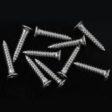 RC4WD Flat Head Self Tapping Screws M1.4 X 8mm (Silver) (Z-S1566)