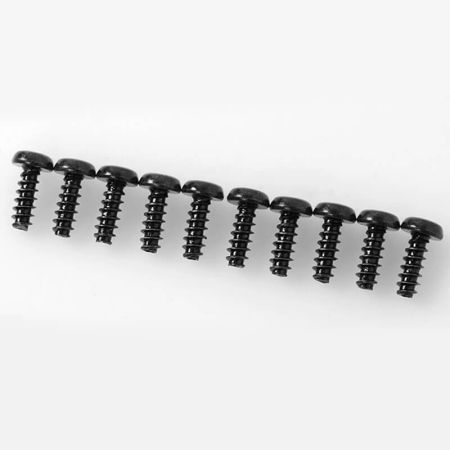 RC4WD Button Head Self Tapping Screws M3 X 8mm (Black) (Z-S1576)
