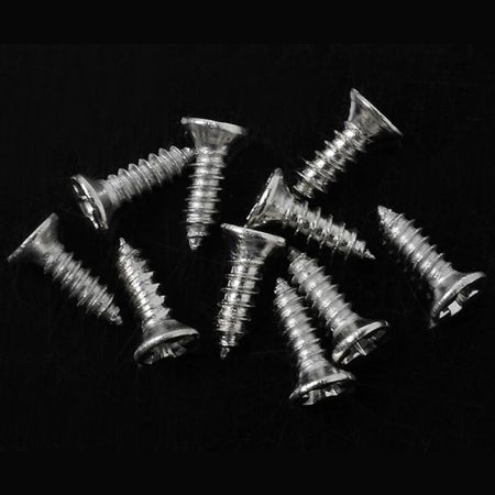 RC4WD Flat Head Self Tapping Screw 1.6 X 6mm (Silver) (Z-S1586)