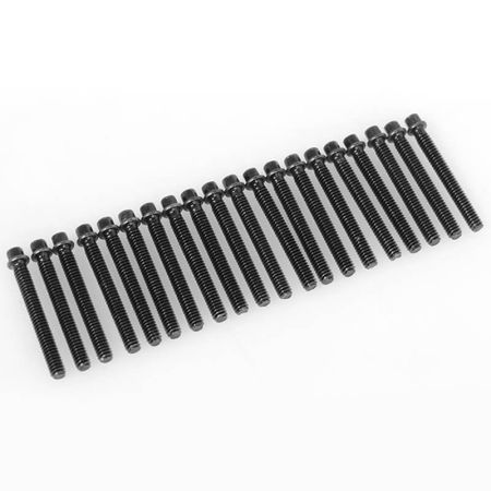 RC4WD Miniature Scale Hex Bolts (M2 X 16mm) (Black) (Z-S1711)