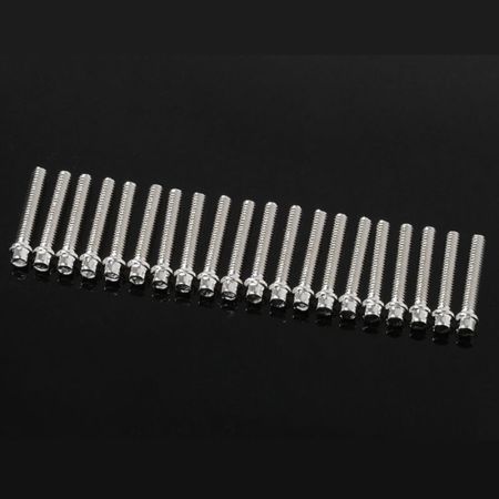 RC4WD Miniature Scale Hex Bolts (M2 X 12mm) (Silver) (Z-S1727)