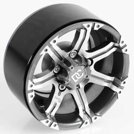 RC4WD Dick Cepek Gun Metal 7 1.9" Internal Beadlock Wheels (Z-W0027)