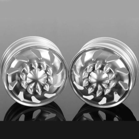 RC4WD Force Directional Semi Front Wheels W/Spiked Caps (Z-W0053)