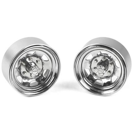 RC4WD Stamped Steel 1.7" Beadlock Sr5 Wheels (Chrome) (Z-W0065)