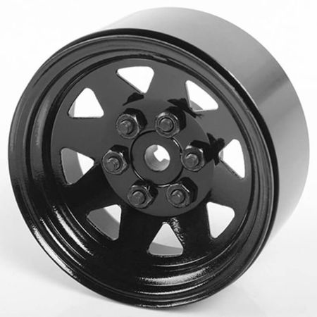 RC4WD 6 Lug Wagon 1.9" Steel Stamped Beadlock Wheels (Black) (Z-W0130)