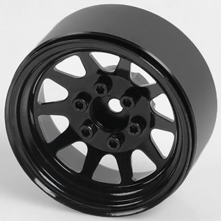 RC4WD OEM Stamped Steel 1.9" Beadlock Wheels (Black) (Z-W0210)