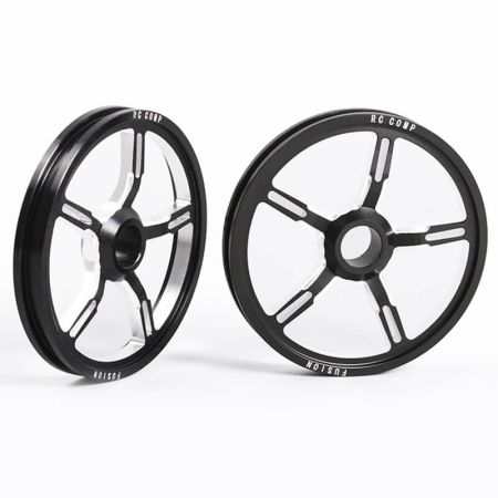RC4WD Rc Components Fusion Drag Race Front Wheels (Z-W0326)